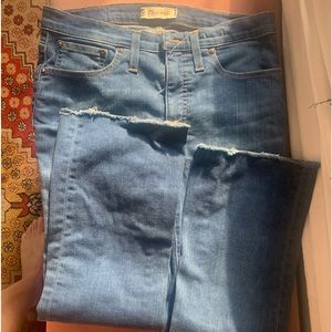 Madewell Demi cali boot jeans 28p